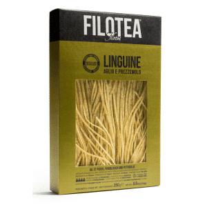 Filotea - Box Linguine Aglio e Prezzemolo, Pasta met Peterselie en Knoflook 250gr