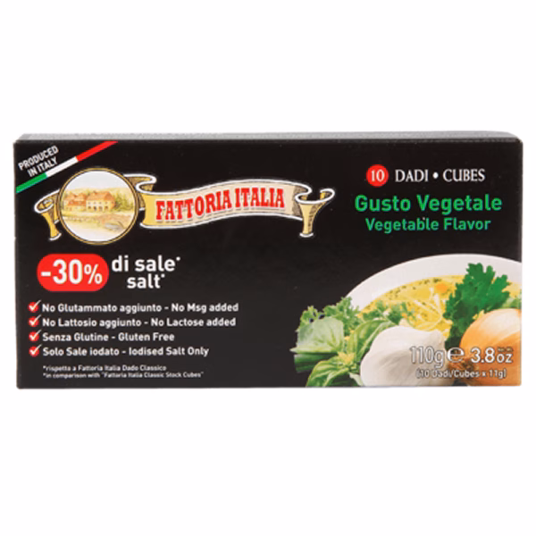 Fattoria Italia - Bouillonblokjes met Groenten 110 gr