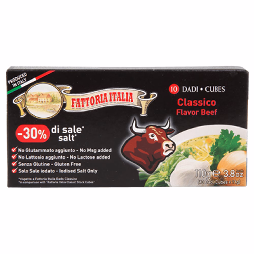 Fattoria Italia - Bouillonblokjes met Rund 110gr