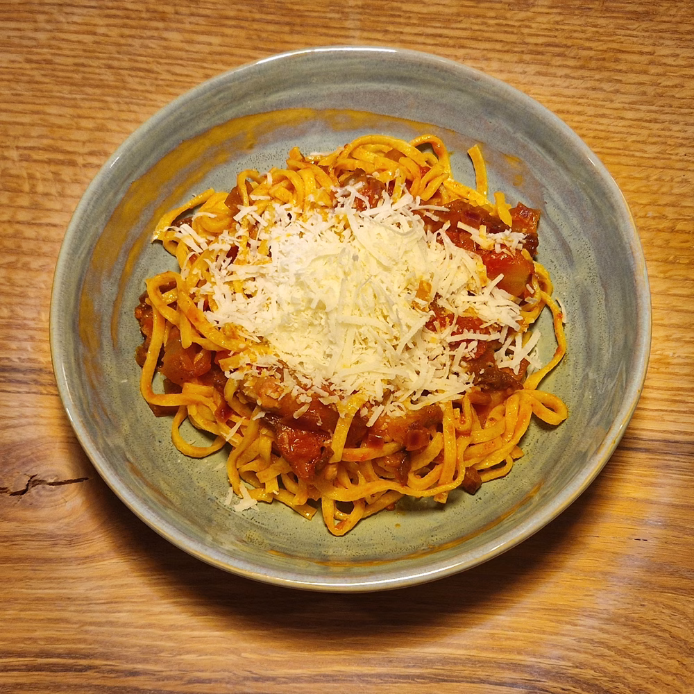 Recept Spaghetti all'Amatriciana
