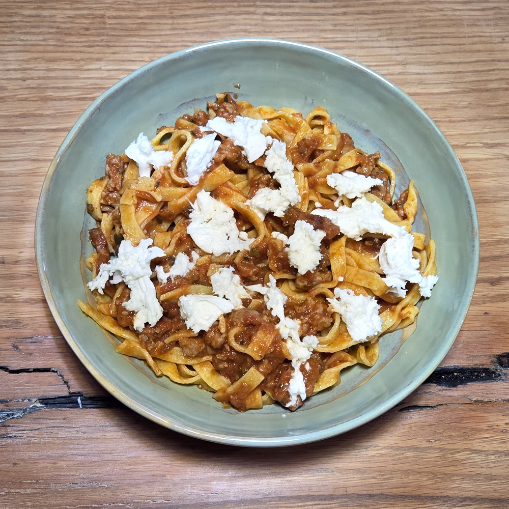 recept pasta la rusticana