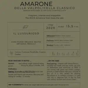 Buglioni - Amaraon Valpolicella Classico Il Lussorioso '20 kopen bij comvino