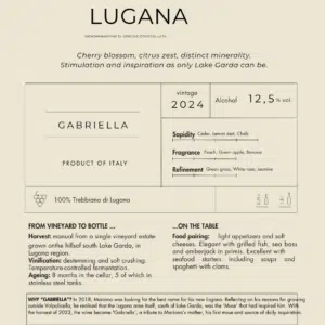 Buglioni - Lugana Bianco Gabriella DOC '24 kopen bij ComVino