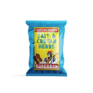 Superbon - Chips Cretan Herb 125g kopen bij ComVino in Zetten Betuwe