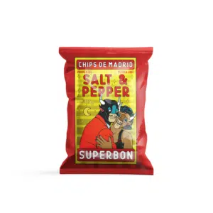 Superbon - Chips Salt & Pepper 125g zout & peper kopen bij ComVino Zetten de Betuwe